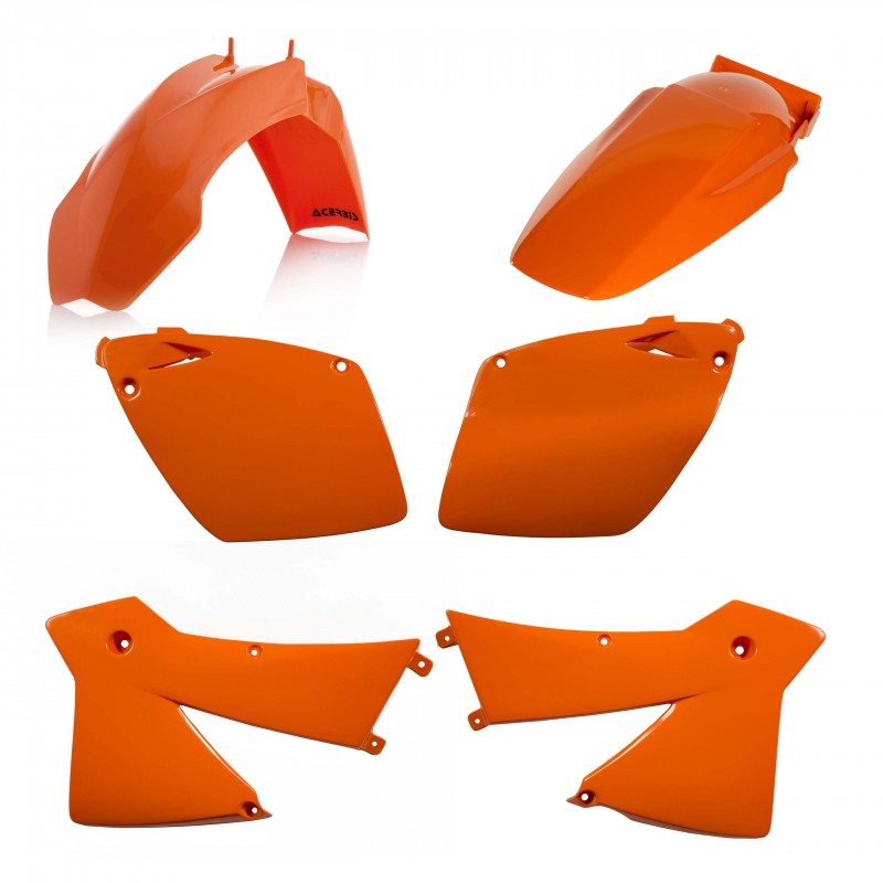 KIT DE PLÁSTICO ACERBIS KTM SX-F 525 2003, EXC-F 530 2003, NARANJA