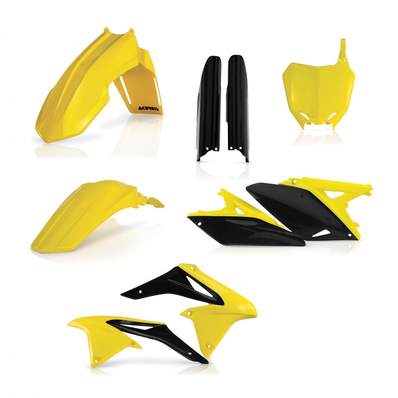 KIT COMPLETO DE PLÁSTICO ACERBIS SUZUKI RM-Z 250 2010-2017 COLOR RÉPLICA 2017