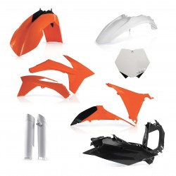 ACERBIS PLASTIC FULL KIT KTM SX 125 2011* REPLICA COLORS 2011