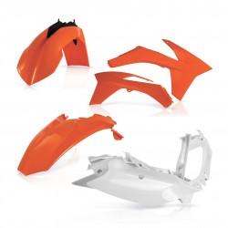 KIT PLASTICHE ACERBIS KTM EXC 125 2012-2013 COLORAZIONE REPLICA 2012