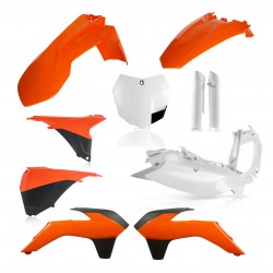 ACERBIS PLASTIC FULL KIT KTM SX/SX-F (NO CC INFERIORI A 125) 2013-2014 REPLICA COLORS 2016