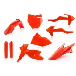 KIT COMPLETO DE PLÁSTICO ACERBIS KTM SX-F 250 2016-2018, SX-F 350 2016-2018, SX-F 450 2016-2018 NARANJA