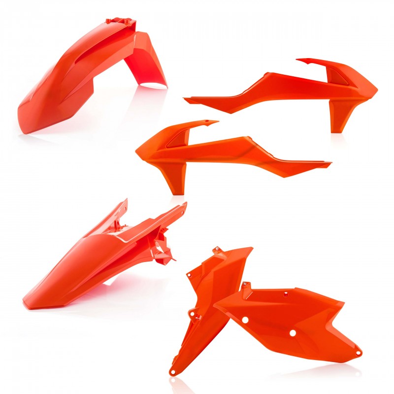 ACERBIS PLASTIK KIT KTM SX-F 250 2016-2018, SX-F 350 2016-2018, SX-F 450 2016-2018, ORANGE