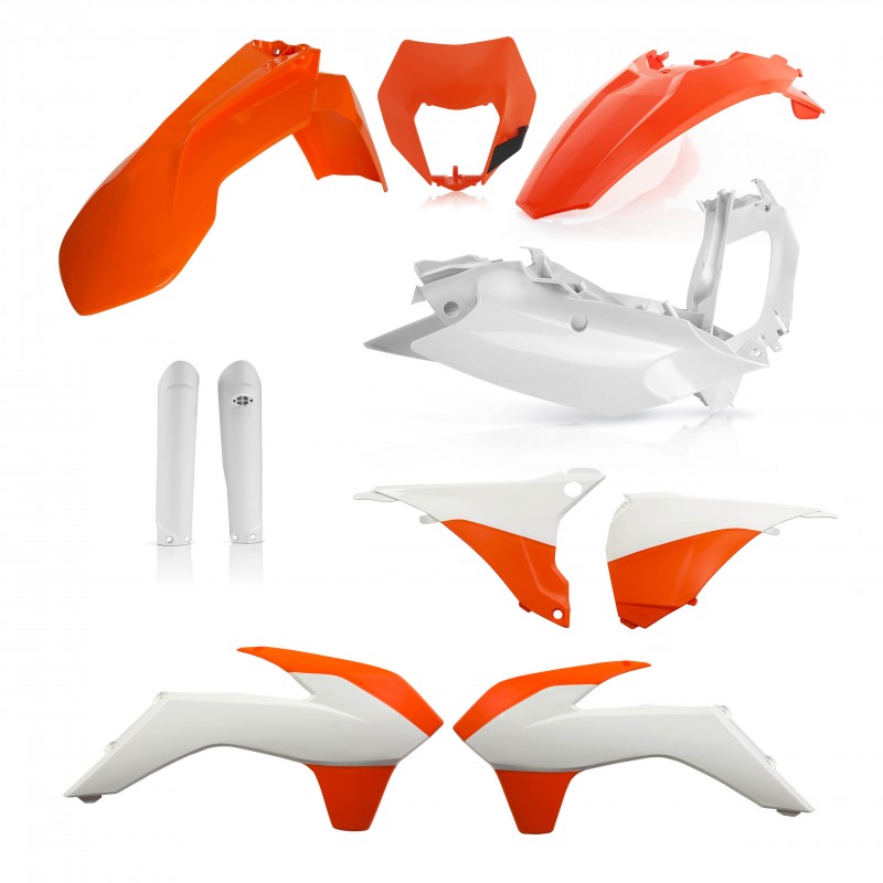 ACERBIS PLASTIK FULL KIT KTM EXC 125 2016* FARBE REPLIK 2016