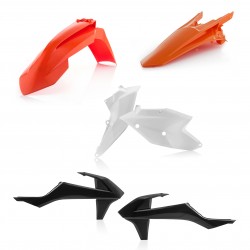 ACERBIS PLASTIC KIT KTM EXC 125 2017-2019, EXC 200 2017-2019 REPLICA COLORS 2018