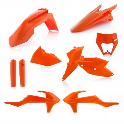 ACERBIS PLASTIK FULL KIT KTM EXC 250 2017-2019, ORANGE