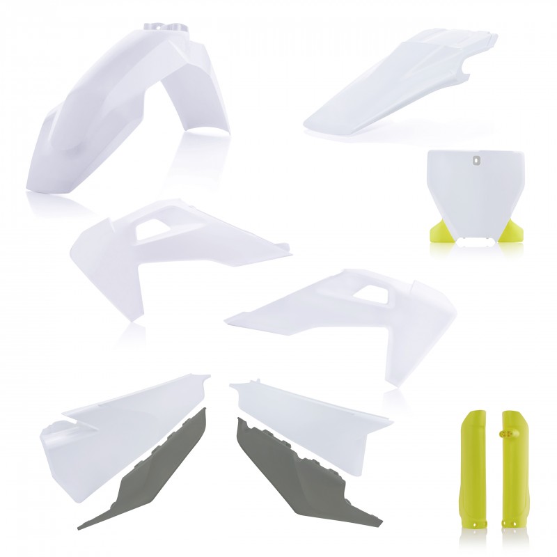 KIT COMPLETO DE PLÁSTICO ACERBIS HUSQVARNA FC 250 2019-2022, FC 350 2019-2022 COLOR RÉPLICA 2020