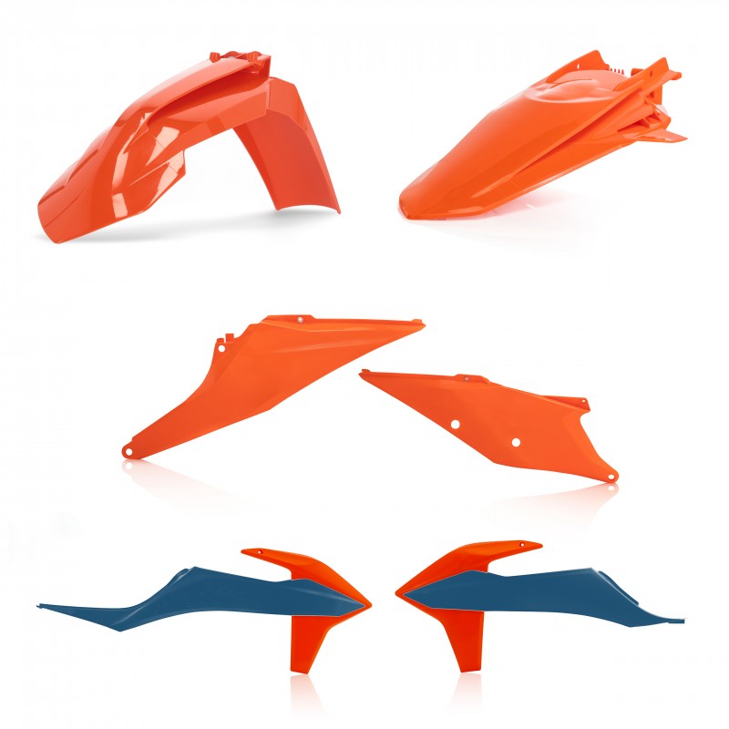 ACERBIS PLASTIC KIT KTM EXC 125 2020-2023, EXC 200 2020-2023 REPLICA COLORS 2022