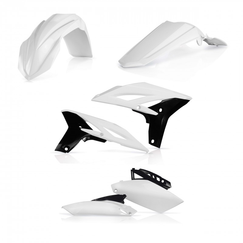 ACERBIS PLASTIK KIT YAMAHA YZ 250 F 2010-2013, WEISS 3