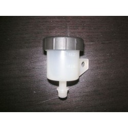 PLASTIC FLUID TANK WITH STRAIGHT OUTLET FOR REAR BRAKE/CLUTCH (CAPACITY 15 CC)