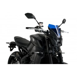 CUPOLINO PUIG SPORT NEW GENERATION YAMAHA MT-09 SP 2021-2023, BLU