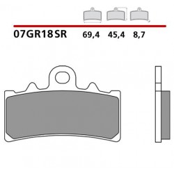 BREMBO SINTERED FRONT PADS SET KTM 390 ADVENTURE 2022-2024 (SR COMPOUND)