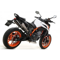 COPPIA TERMINALI DI SCARICO ARROW PRO-RACE KTM 890 DUKE R 2021-2023, TITANIO, RACING