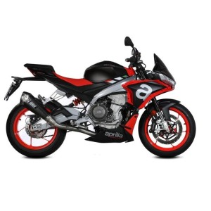 IMPIANTO DI SCARICO COMPLETO MIVV DELTA RACE APRILIA TUONO 660 2021-2024, CARBONIO PASSAGGIO ALTO