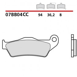 BREMBO CARBON BRAKE REAR PADS SET DUCATI MULTISTRADA V4 S 2021-2024