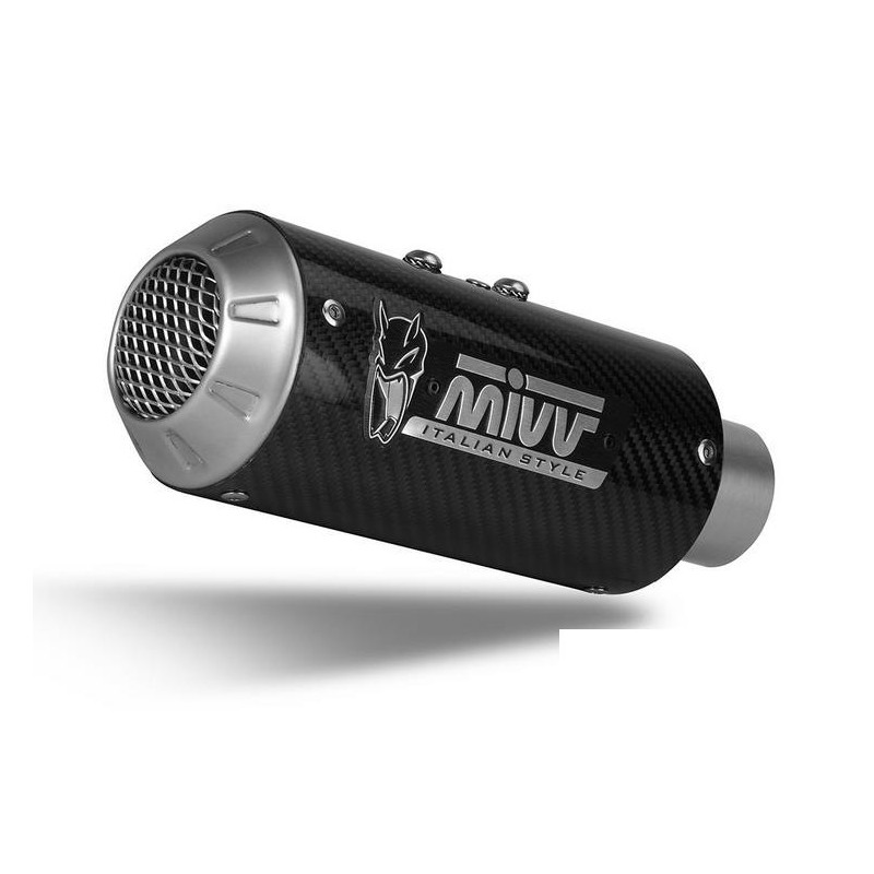 TERMINALE MIVV MK3 SUZUKI GSX-S 950 2021-2024, OMOLOGATO CARBONIO