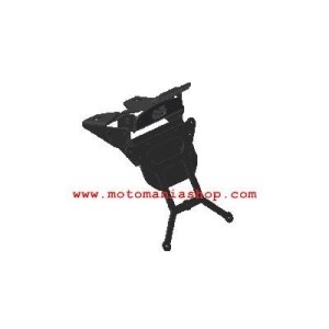 LICENSE PLATE SUPPORT DUCATI MULTISTRADA 1000 2003-2006 FOR ORIGINAL REAR LIGHT, WITH ADJUSTABLE INCLINATION
