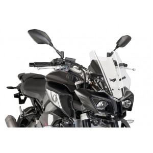 PUIG TOURING WINDSCHUTZSCHEIBE YAMAHA MT-10 2021, TRANSPARENT