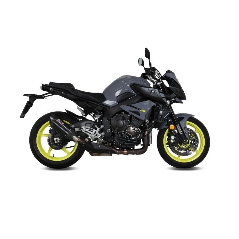 EXHAUST MIVV SUONO FOR YAMAHA MT-10 2021, APPROVED BLACK/CARBON