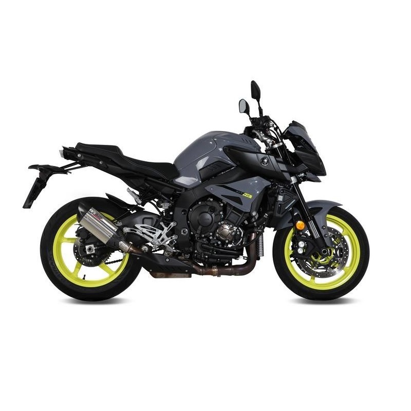 TERMINALE MIVV SUONO YAMAHA MT-10 2021, OMOLOGATO ACCIAIO/CARBONIO