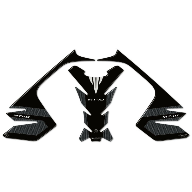 3D STICKERS SEITENSCHUTZ UND TANK YAMAHA MT-10