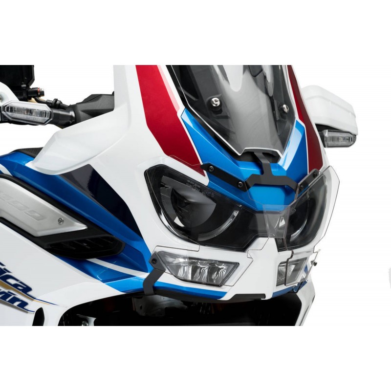 PROTEZIONE FARO ANTERIORE PUIG HONDA AFRICA TWIN 1100 ADVENTURE SPORTS 2022-2023, TRASPARENTE