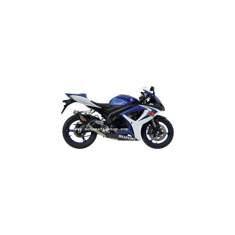 TERMINALE MIVV GP SUZUKI GSX-R 600 2006-2007, DEKAT CARBONIO PASSAGGIO ALTO