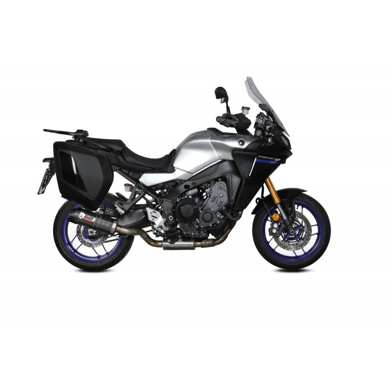 IMPIANTO DI SCARICO COMPLETO MIVV OVALE YAMAHA TRACER 9 2021-2022, DEKAT CARBONIO