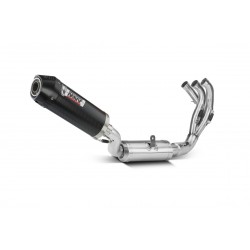 COMPLETE EXHAUST SYSTEM MIVV OVAL FOR YAMAHA TRACER 9 2021-2022, DEKAT CARBON