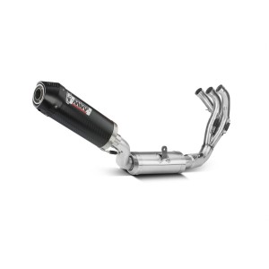 IMPIANTO DI SCARICO COMPLETO MIVV OVALE YAMAHA TRACER 9 2021-2022, DEKAT CARBONIO