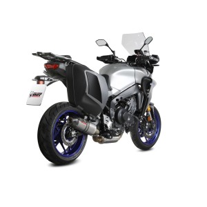 COMPLETE EXHAUST SYSTEM MIVV OVAL YAMAHA TRACER 9 2021-2022, DEKAT TITANIUM/CARBON