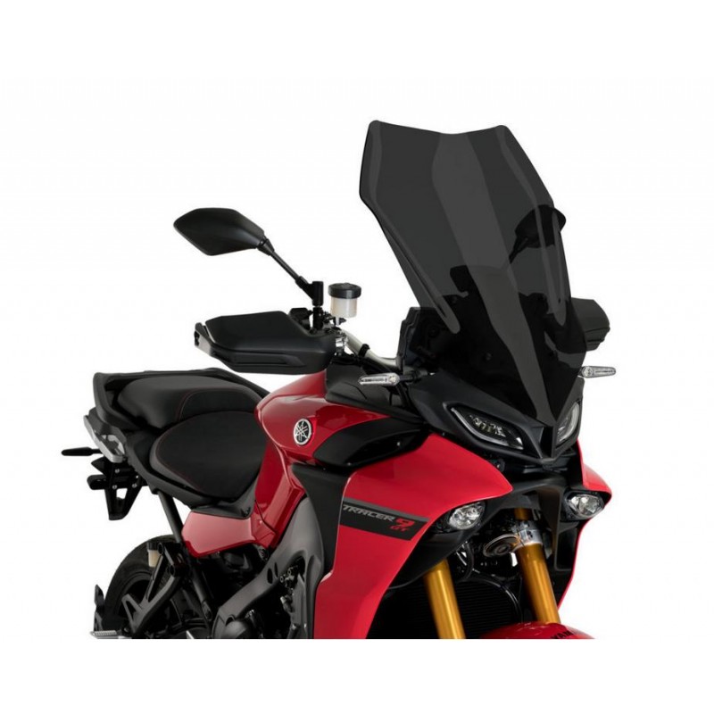 PUIG TOURING WINDSHIELD YAMAHA TRACER 9 2021-2022, DARK SMOKE