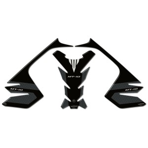 PEGATINAS 3D PROTECCIONES LATERALES Y DEPOSITO YAMAHA MT-10