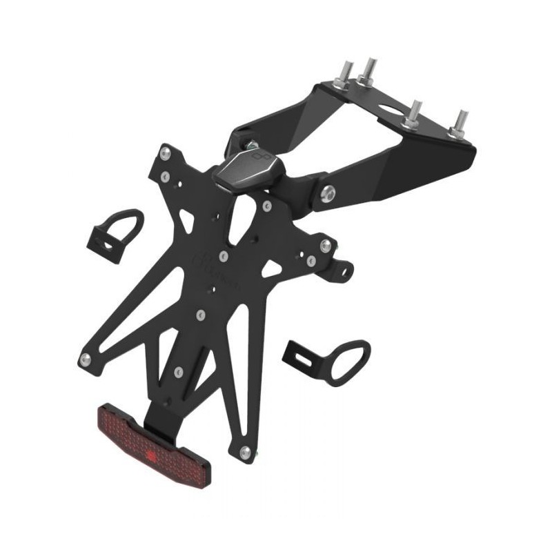 LIGHTECH KENNZEICHENHALTER-KIT YAMAHA MT-10 SP 2022-2024, EINSTELLBAR