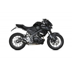IMPIANTO DI SCARICO COMPLETO MIVV MK3 YAMAHA MT-125 2021-2024, NON OMOLOGATO CARBONIO