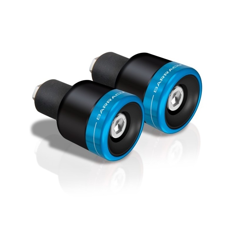 PAIR OF HANDLEBAR STABILIZERS BARRACUDA B-LUX UNIVERSAL FOR HANDLEBAR DIAM. INTERNAL 17 MM, BLUE