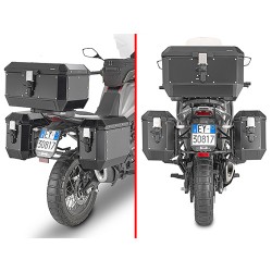 GIVI PL ONE-FIT MONOKEY SIDE CASE HOLDER MOTO MORINI X-CAPE 650 2022-2023