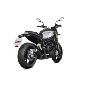 TERMINALE MIVV X-M1 BENELLI LEONCINO 800 2022-2024, OMOLOGATO BLACK