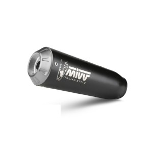 TERMINALE MIVV X-M1 BENELLI LEONCINO 800 2022-2024, OMOLOGATO BLACK