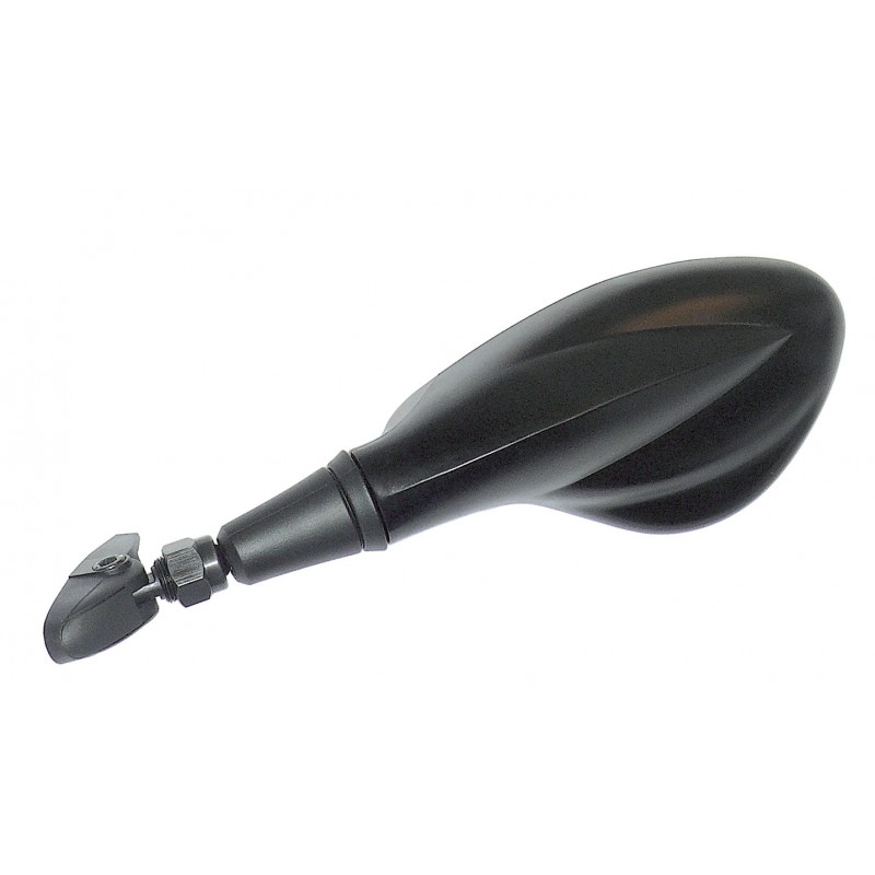 PAIR OF UNIVERSAL REAR-VIEW MIRRORS FOR MOTORCYCLES CARBON LOOK COLOUR