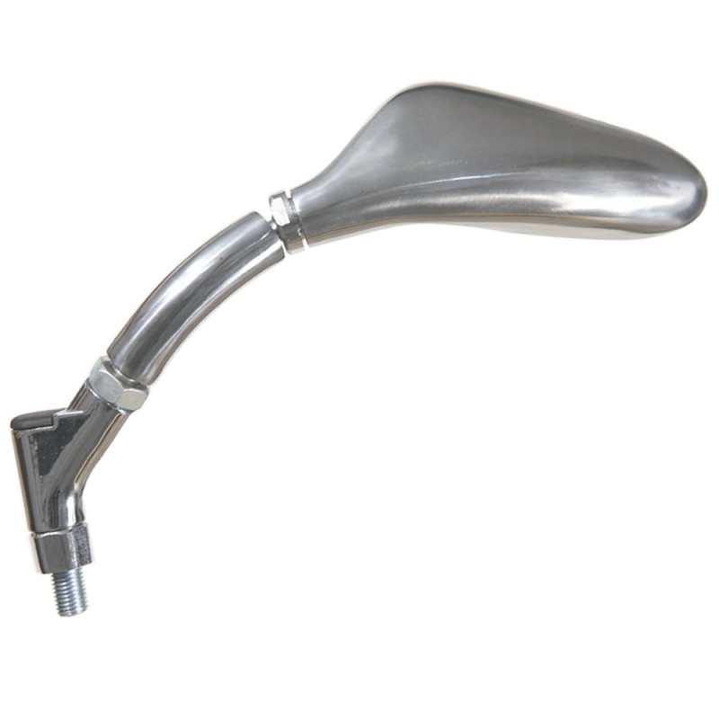ESPEJO RETROVISOR CORRECTO FAR UNIVERSAL PARA MOTOS NAKED, CROMO