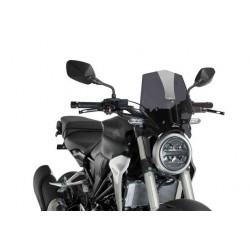 CUPOLINO PUIG SPORT NEW GENERATION HONDA CB 300 R 2018-2020, FUME SCURO