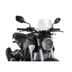 PARABRISAS PUIG SPORT NEW GENERATION HONDA CB 300 R 2018-2020, TRANSPARENTE