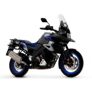 TERMINALE DI SCARICO ARROW SONORA SUZUKI V-STROM 1050 2020-2022, TITANIO DARK/CARBONIO, OMOLOGATO