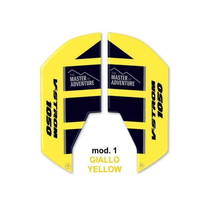 Italiaanse Motor Stickers Tegen Krassen Resin Bike Motorsticker Voor Suzuki V-Strom 1050 SE-DE 2024 - 3D Hars Beschermsticker Tegen Krassen En Stoten - Made In Italy Beschermsticker Handbescherming