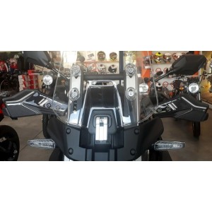 PEGATINAS 3D GUARDAMANOS ORIGINALES SUZUKI V-STROM 1050 2023-2024