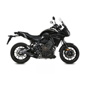 IMPIANTO DI SCARICO COMPLETO MIVV SPEED EDGE YAMAHA TRACER 7 2023-2024, DEKAT BLACK/CARBONIO