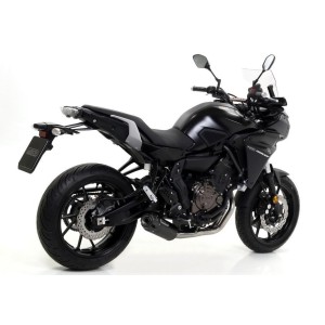 IMPIANTO DI SCARICO COMPLETO ARROW JET RACE YAMAHA TRACER 7 2023-2024, ACCIAIO DARK/CARBONIO, CATALIZZATO