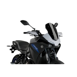 PUIG SPORT WINDSCHUTZSCHEIBE YAMAHA TRACER 7 2023-2024, SCHWARZ