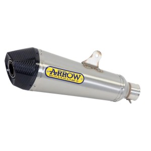 IMPIANTO DI SCARICO COMPLETO BASSO ARROW X-KONE YAMAHA TRACER 7 GT 2023-2024, ACCIAIO/CARBONIO, DEKAT